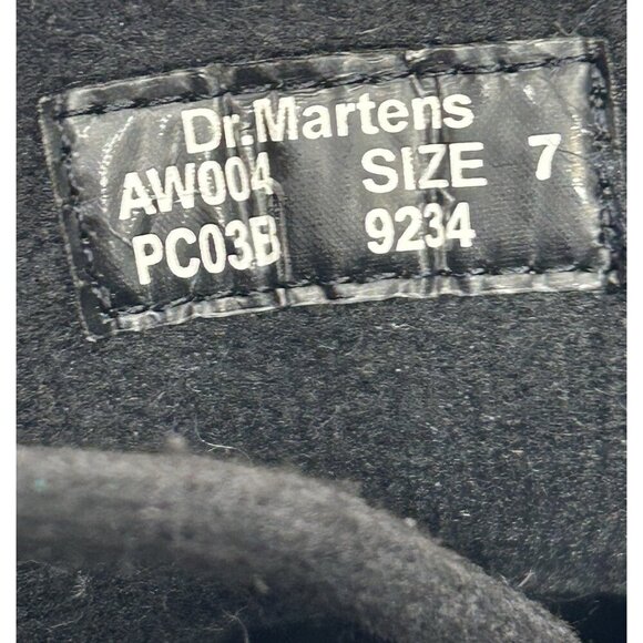 Vintage Dr Martens Boots Mens US 7 Brown 3 Eye Grizzly Ankle England 9234 RARE main image 5